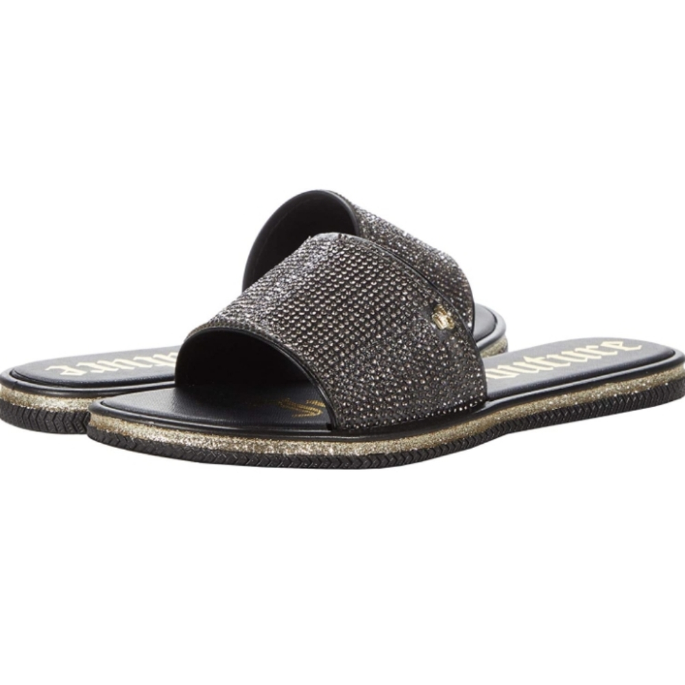 Juicy Couture Yippee Beaded Slides